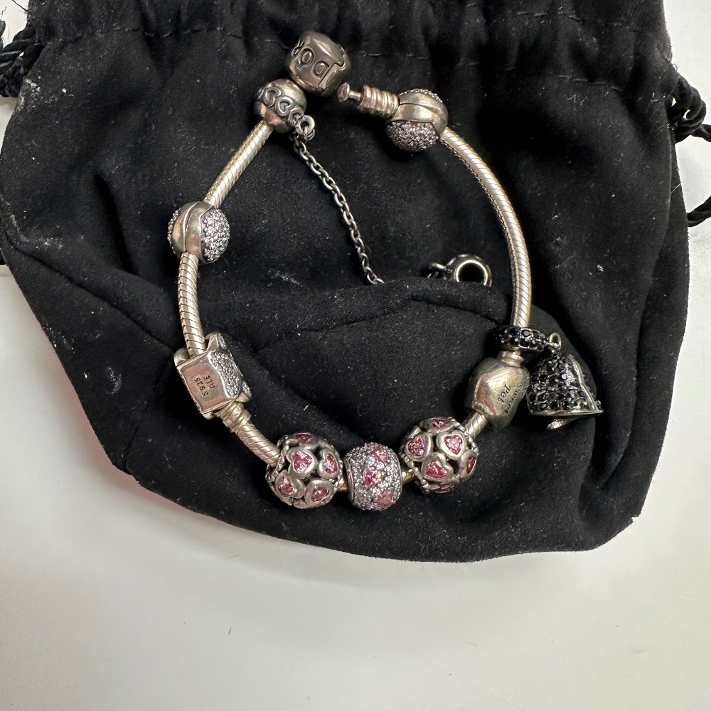 PANDORA Bracelet with charms